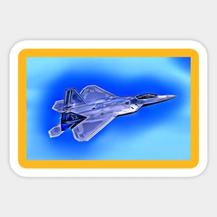 Fighter Aircraft Sticker